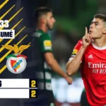 Derbi Sporting Benfica Berakhir Imbang 2-2, Benfica Tetap Tak Terkalahkan
