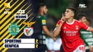 Derbi Sporting Benfica Berakhir Imbang 2-2, Benfica Tetap Tak Terkalahkan