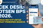 Desil Bansos 2026: Cara Cek, Penetapan BPS, dan Prioritas Bantuan Pendidikan