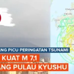 Gempa M 7,4 Guncang Jepang: Tsunami 80 cm Terdeteksi, Evakuasi Massal & Peringatan Gempa Susulan