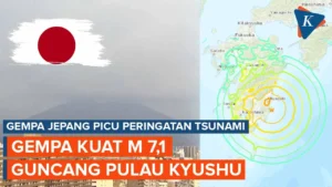 Gempa M 7,4 Guncang Jepang: Tsunami 80 cm Terdeteksi, Evakuasi Massal & Peringatan Gempa Susulan