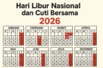 Libur Mei 2026: Jadwal Lengkap Hari Libur Nasional, Cuti Bersama, dan Long Weekend untuk Rencana Liburan Anda