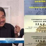 Roy Suryo Skakmat Rismon Sianipar soal Ijazah Jokowi, Ungkap Gelagat Janggal 5 Hari Sebelum RJ
