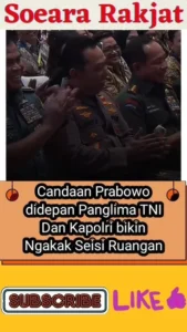 Candaan Prabowo ke Trenggono dan Kapolri: Peringatan Lucu yang Bikin Netizen Geger