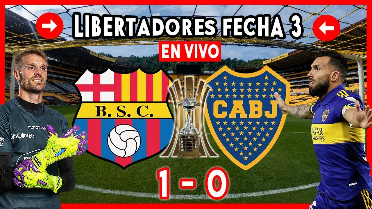 Drama Panas Copa Libertadores: Boca Juniors Tersungkur 1-0 dari Barcelona SC