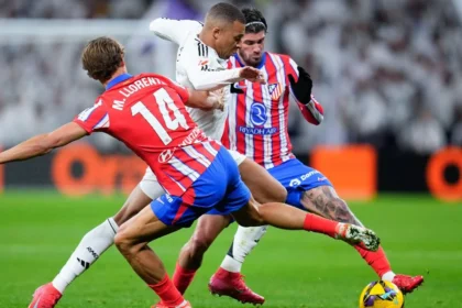 Giuliano Simeone Terkejut: Benturan Ben White dengan Lambang Atletico Pecah Ketegangan di Semifinal Champions League