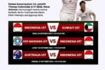 Jadwal Timnas U-17 Indonesia di Piala Asia 2026: Tantangan China, Qatar, dan Jepang