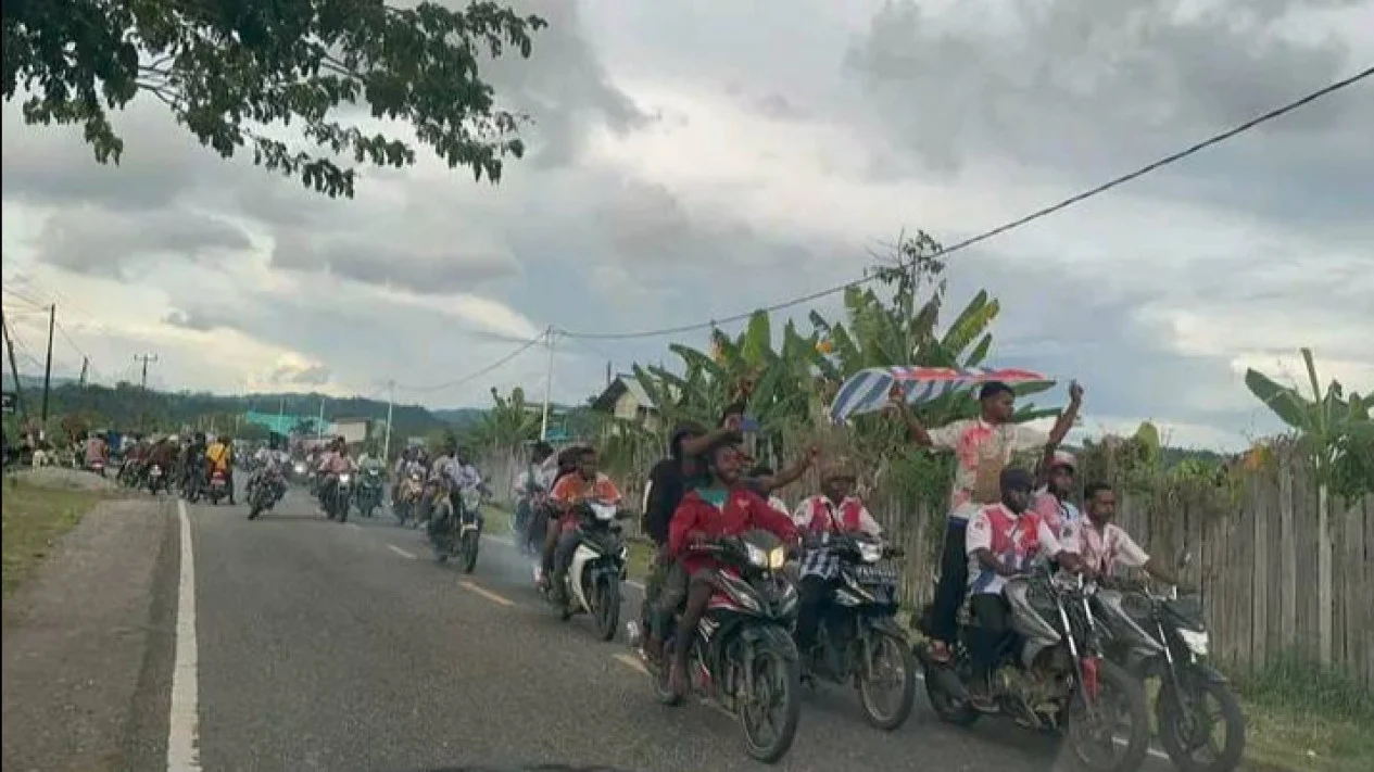 Konvoi Kelulusan SMA Picu Kemacetan Hebat, Polisi Bubar di Gorontalo dan Nabire