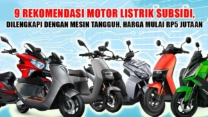 Subsidi Motor Listrik Rp5 Juta: Pemerintah Siapkan 100 Ribu Unit Mulai Juni 2026