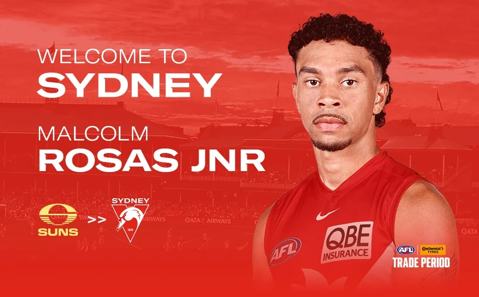 Sydney Swans Gemilang: Malcolm Rosas Bintang Baru, Sydney Sweeney Hadir di SCG